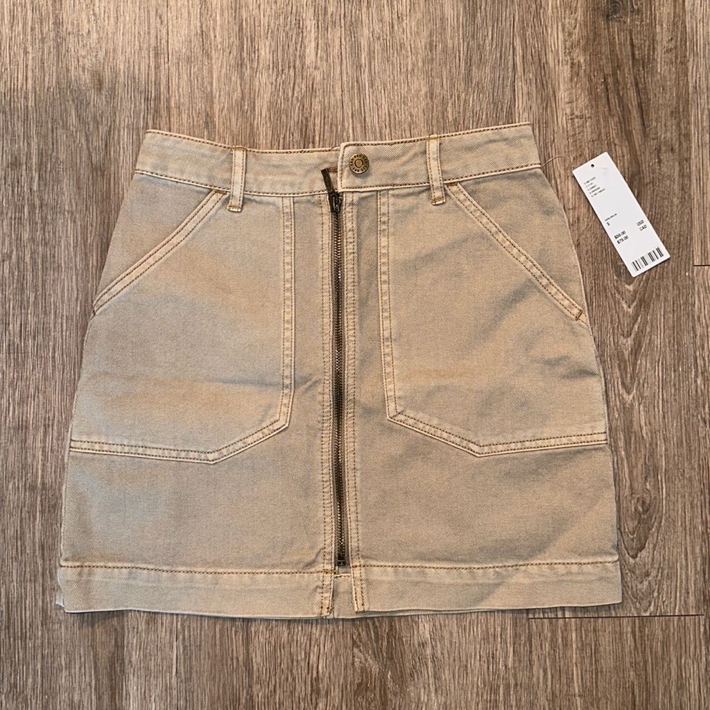 Nwt Uo Front Zip Skirt